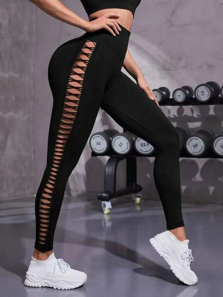 Mesh Seamless Leggings