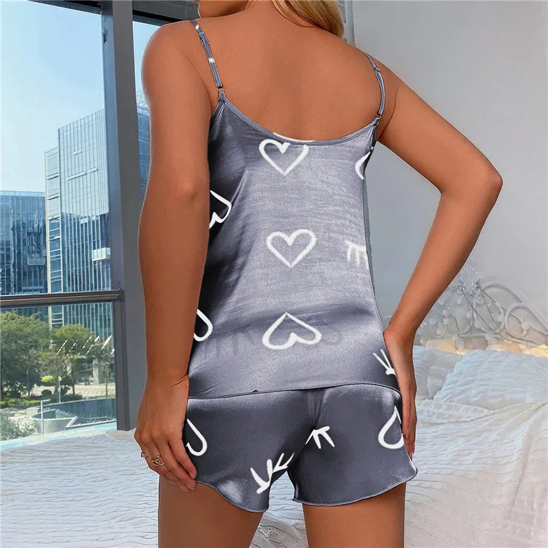 Silky Tank Top and Shorts PJ's