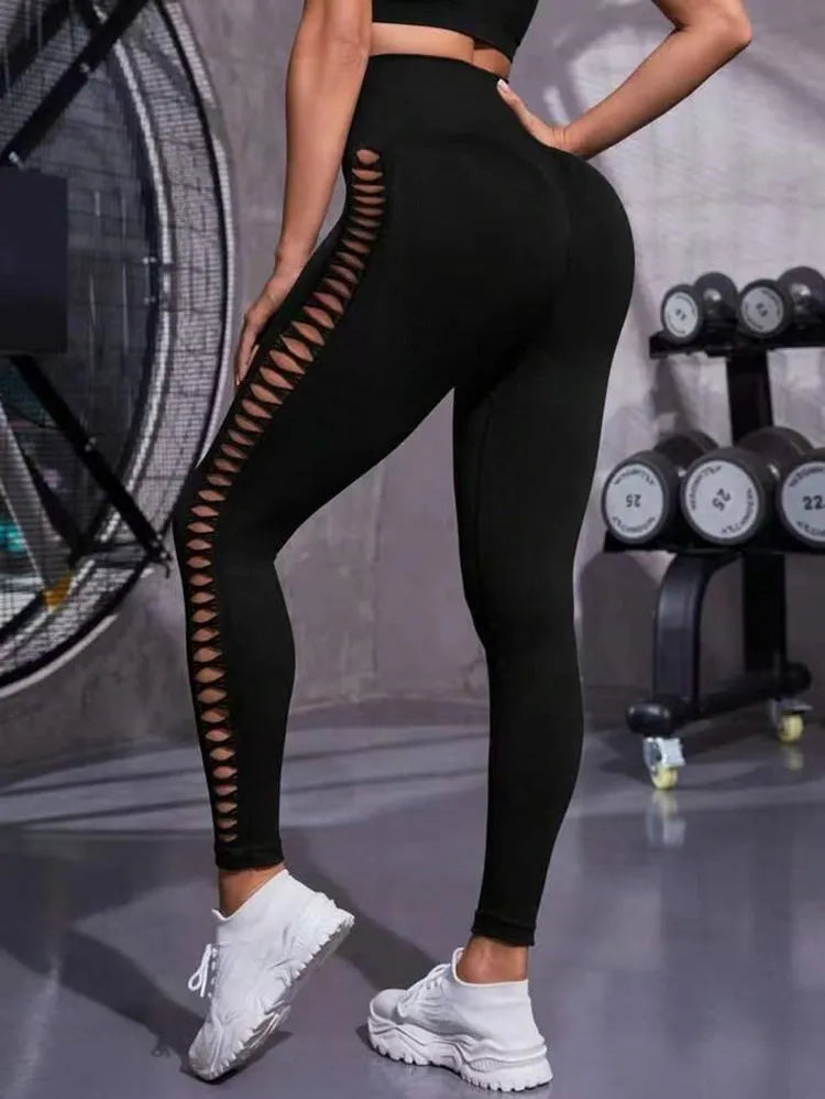 Mesh Seamless Leggings