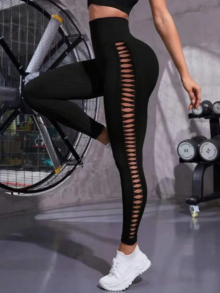 Mesh Seamless Leggings