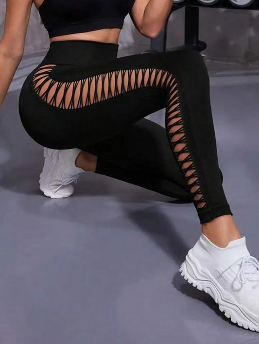 Mesh Seamless Leggings