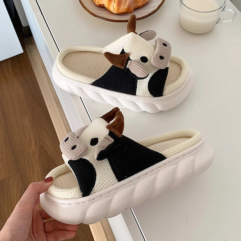 Snug Cow Slippers