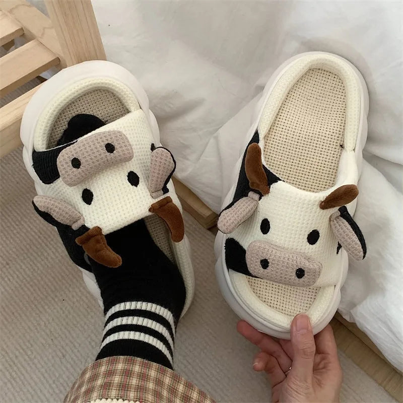 Snug Cow Slippers